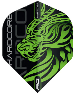 Red Dragon Jonny Clayton - The Ferret - Hardcore - Dragon - Green - Dart Flights