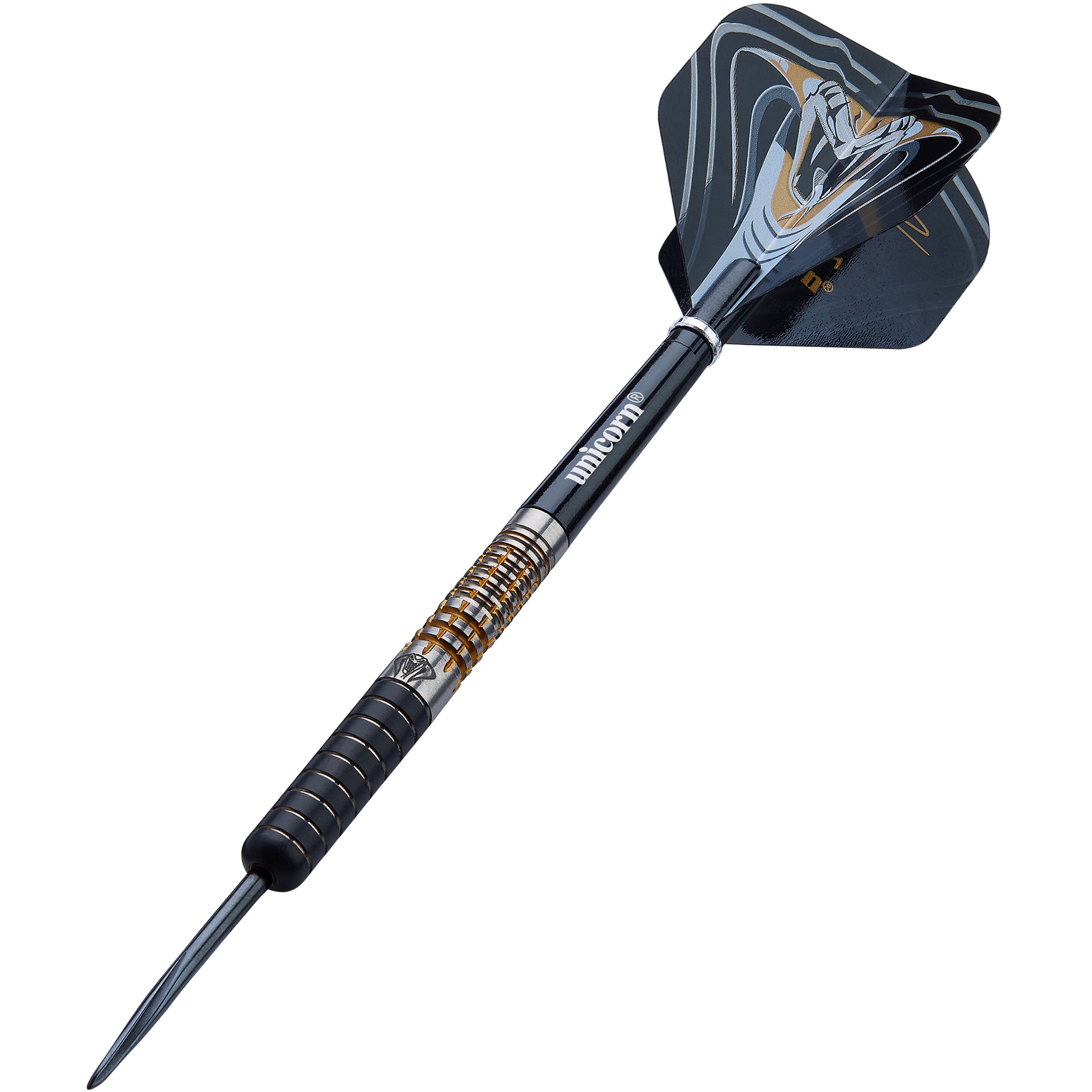 Unicorn Jeffrey De Zwaan Maestro P3 Steel Tip Darts Set - 90% Tungsten - 23g 25g