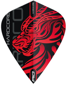 Red Dragon Jonny Clayton - The Ferret - Hardcore - Dragon - Red - Kite - Dart Flights