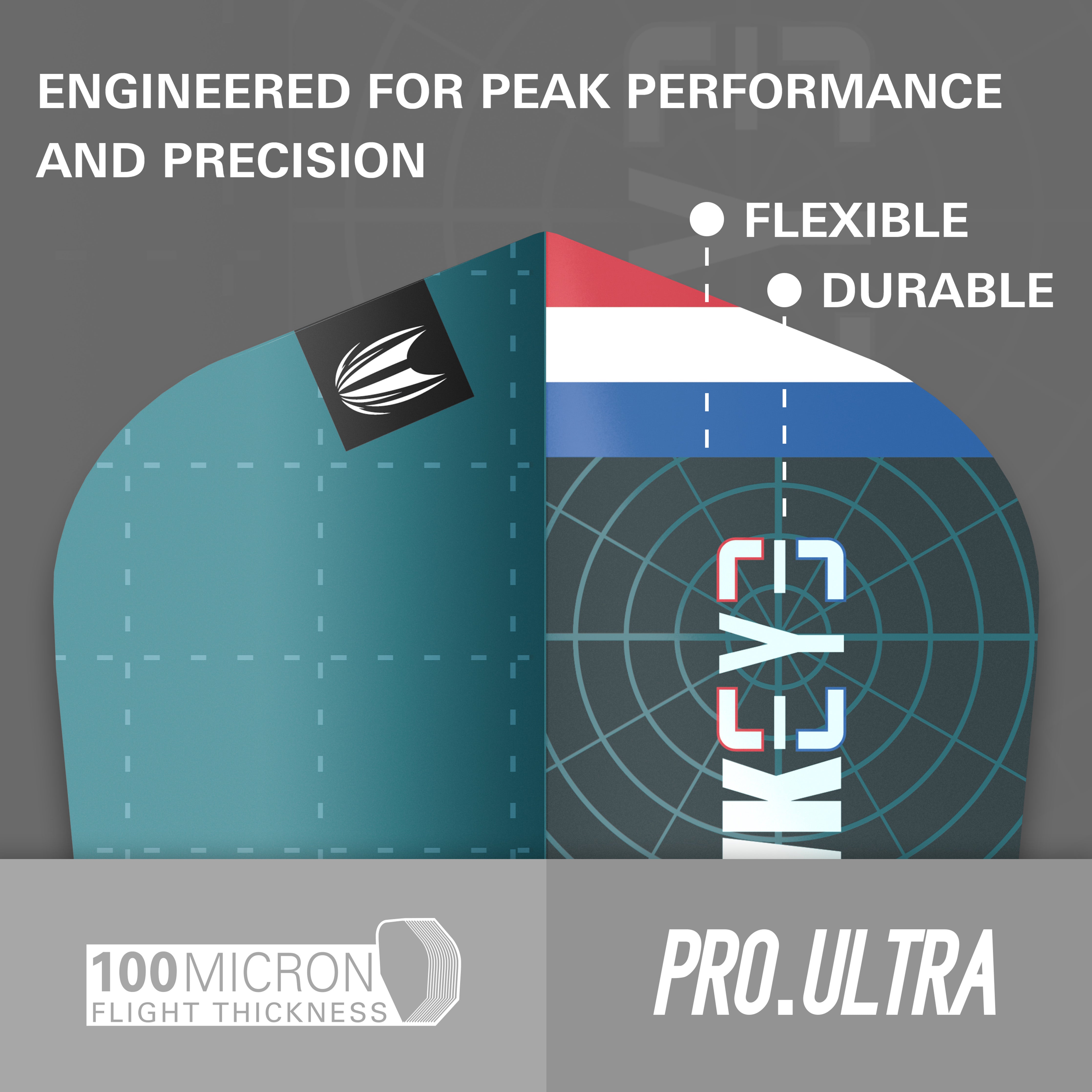Target Kevin 'Hawkeye' Doets Pro Ultra Set of 3 Bagged Flights 2024 - No6