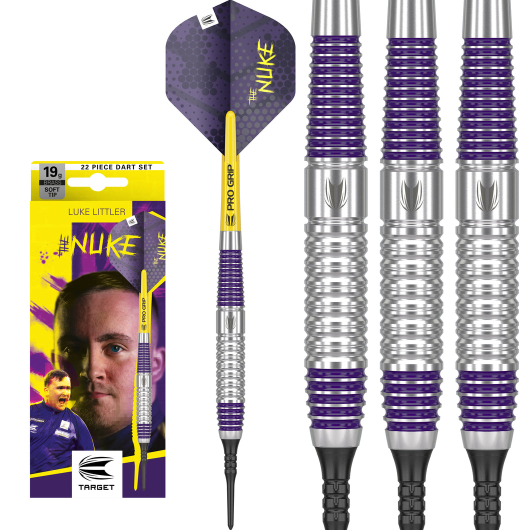 Target - Luke 'The Nuke' Littler - Brass Darts - Soft Tip - 19g - 2024