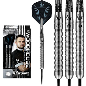 Harrows Luke 'Woody' Woodhouse - 90% Tungsten Steel Tip Darts - 21g 23g 25g