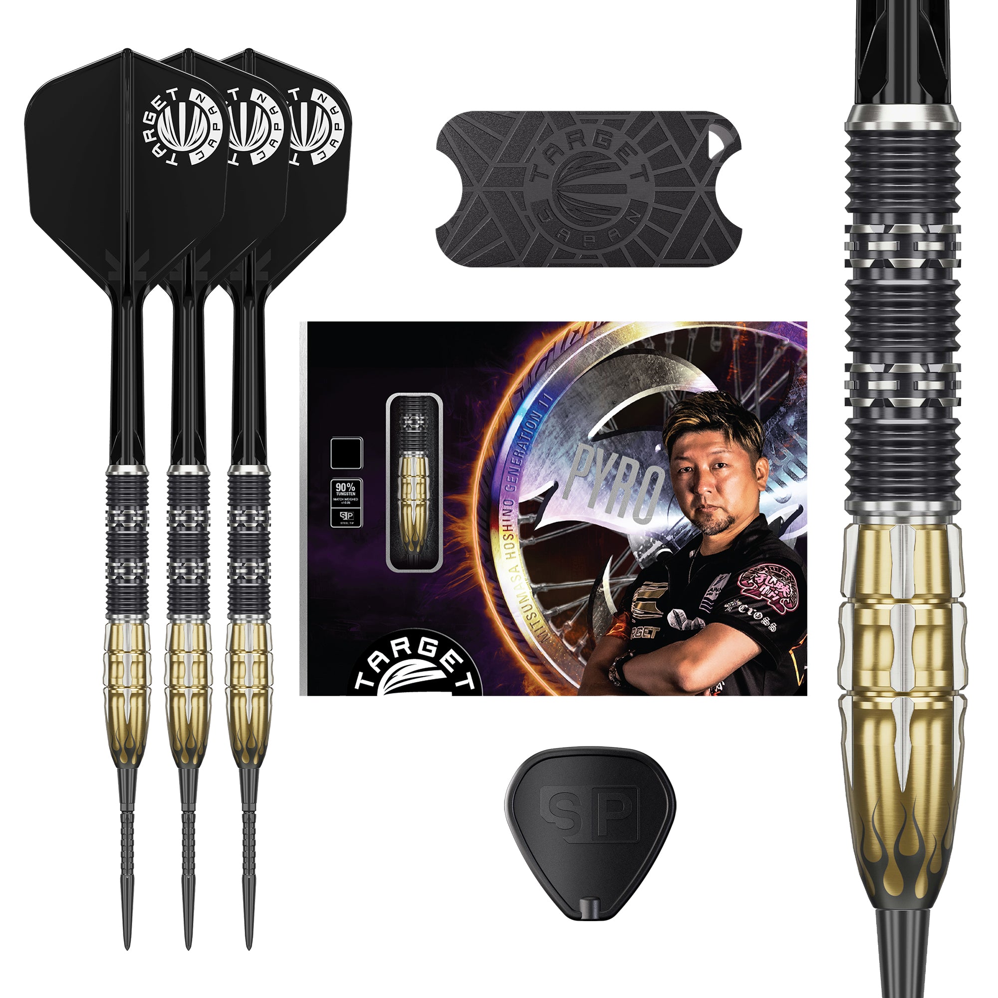 Target Japan Pyro Gen 11 - 90% Tungsten Darts - Swiss Point - 22g 24g