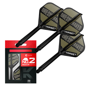 Target K-Flex Flights - Dimitri Van Den Bergh - The Dream Maker - Std/No2 Shape