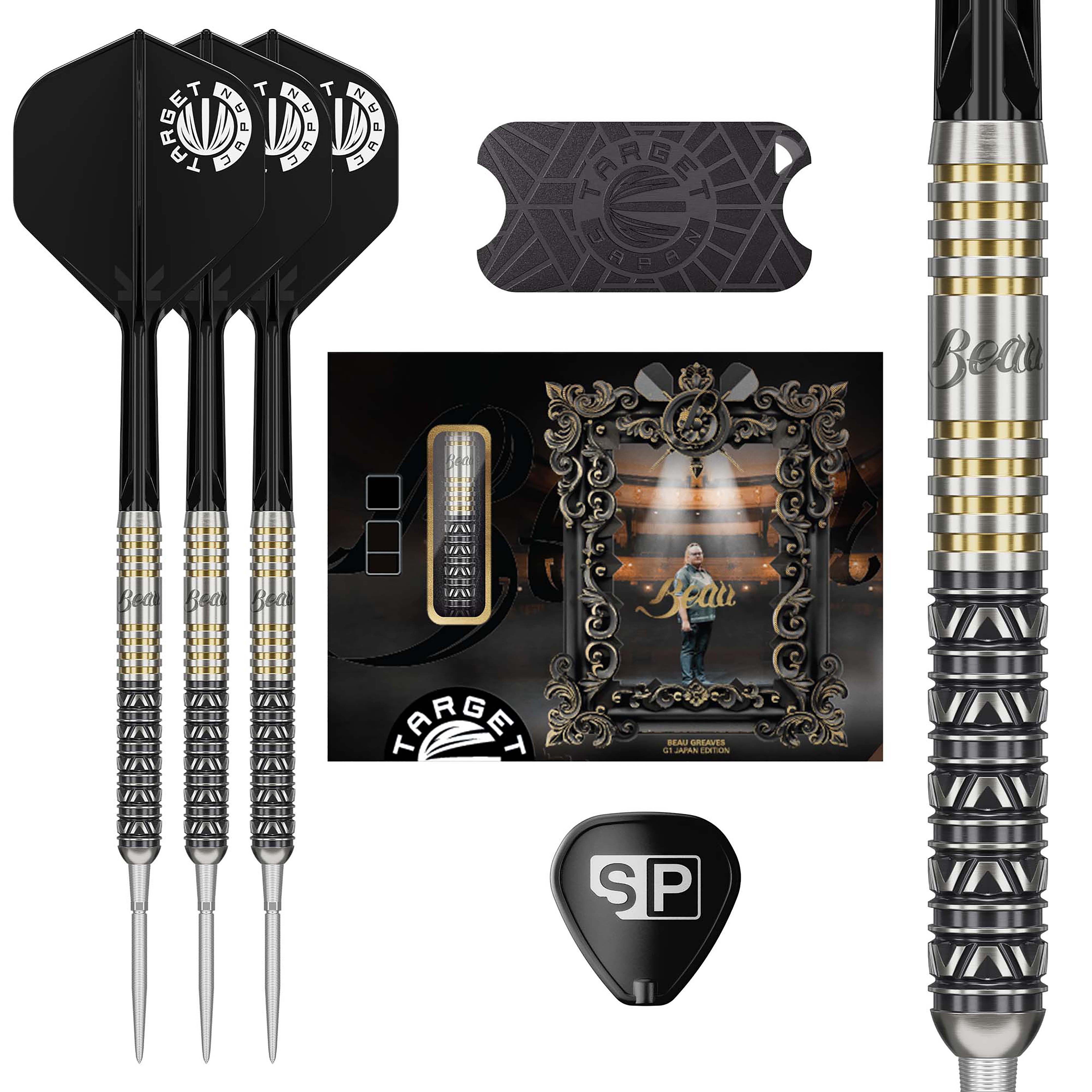 Target Japan Beau Greaves JP Edition - 90% Tungsten SP Darts - 22g 23g