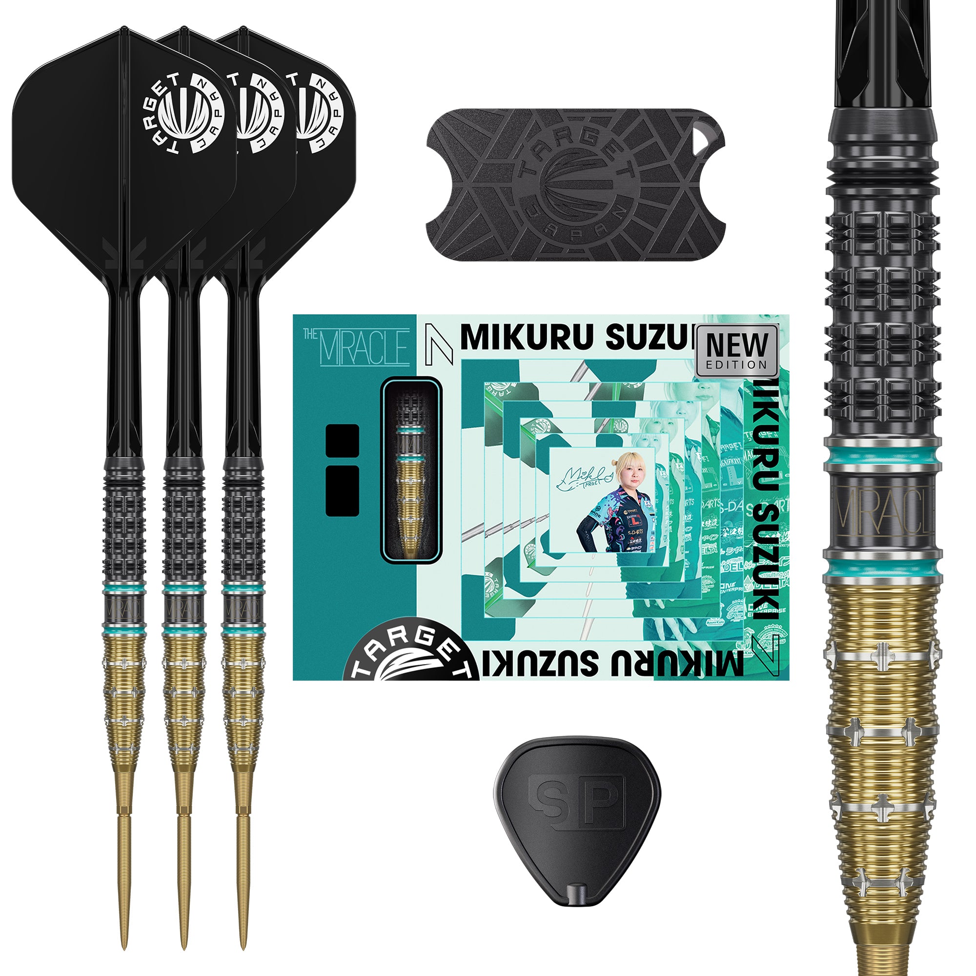 Target Japan - The Miracle Gen 7.5 - Mikuru Suzuki - 95% Tungsten Darts - Swiss Points - 22g 24g