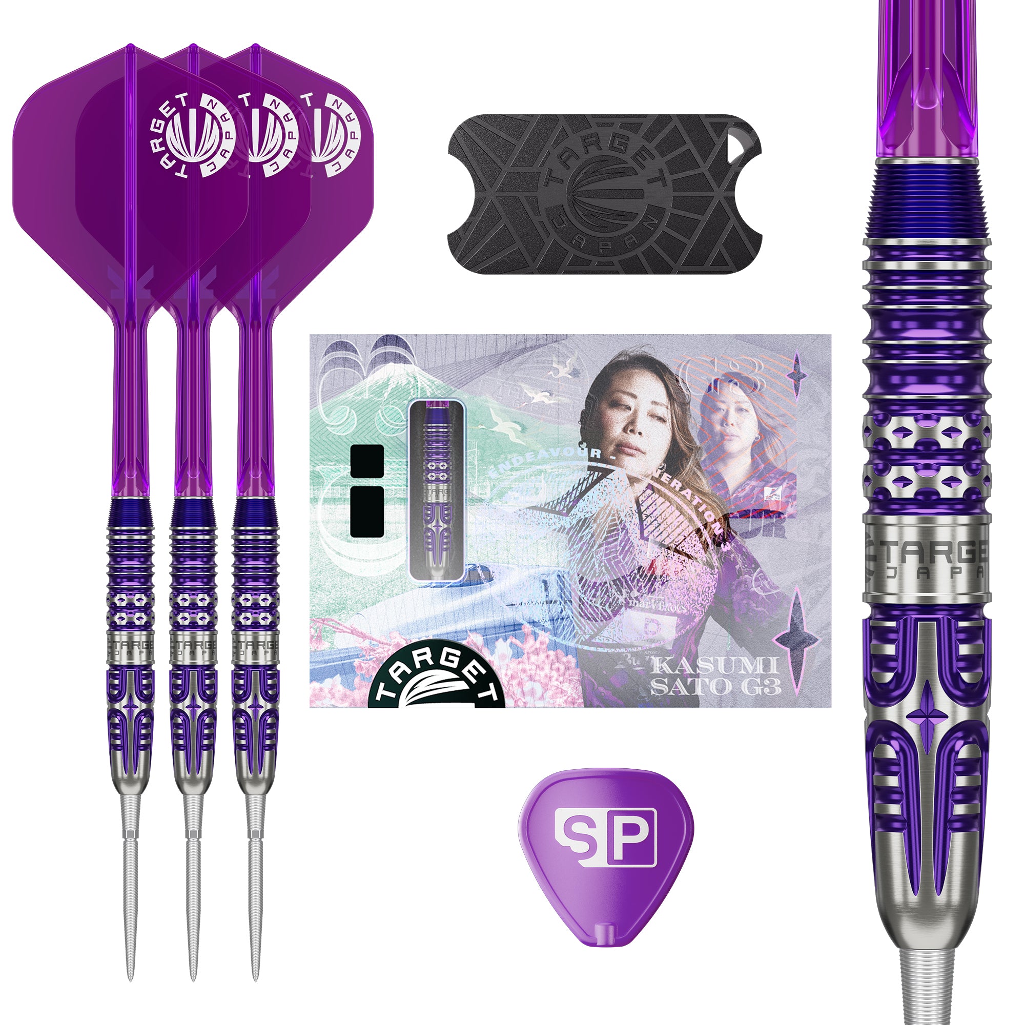 Target Japan - Endeavour Gen 3 - 90% Tungsten Darts - Swiss Points - 22g 24g