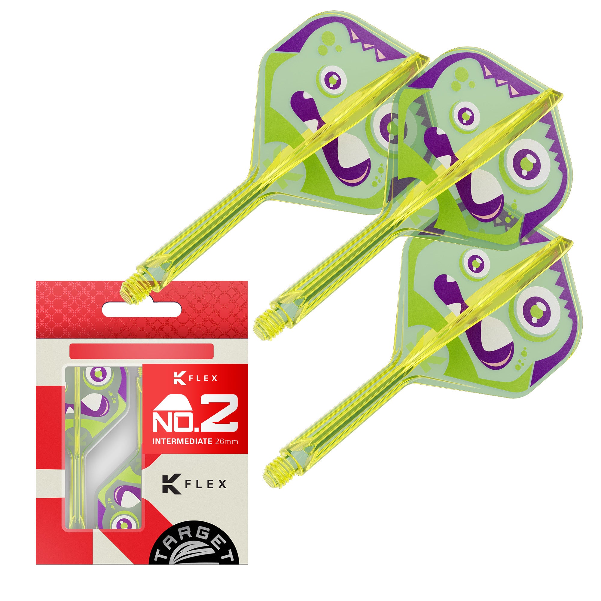 Target Japan - K-Flex Xeno - No2 Shape - Flight & Shaft System