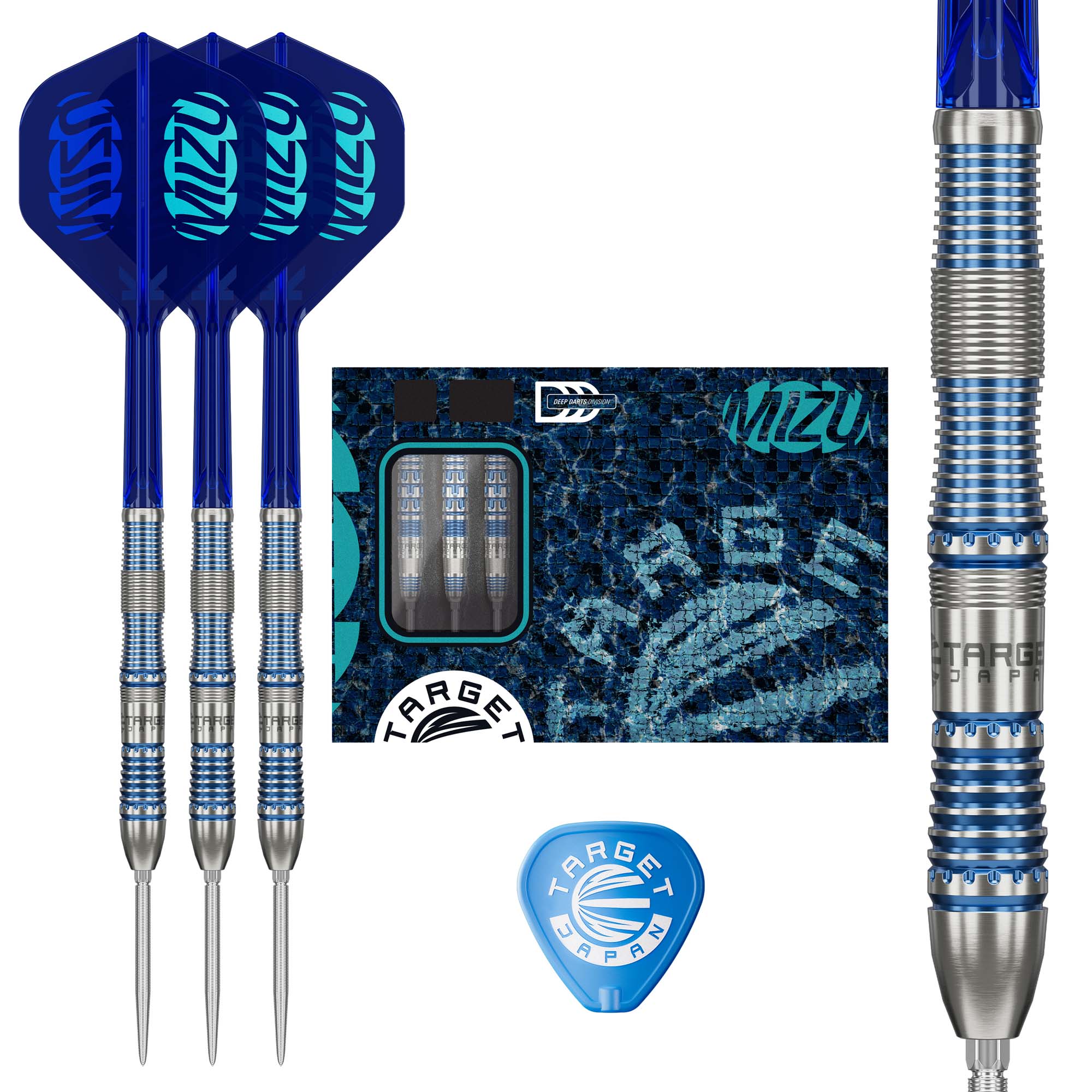 Target Japan Mizu Series 02 - 90% Tungsten Darts - Swiss Point - 23g 24g