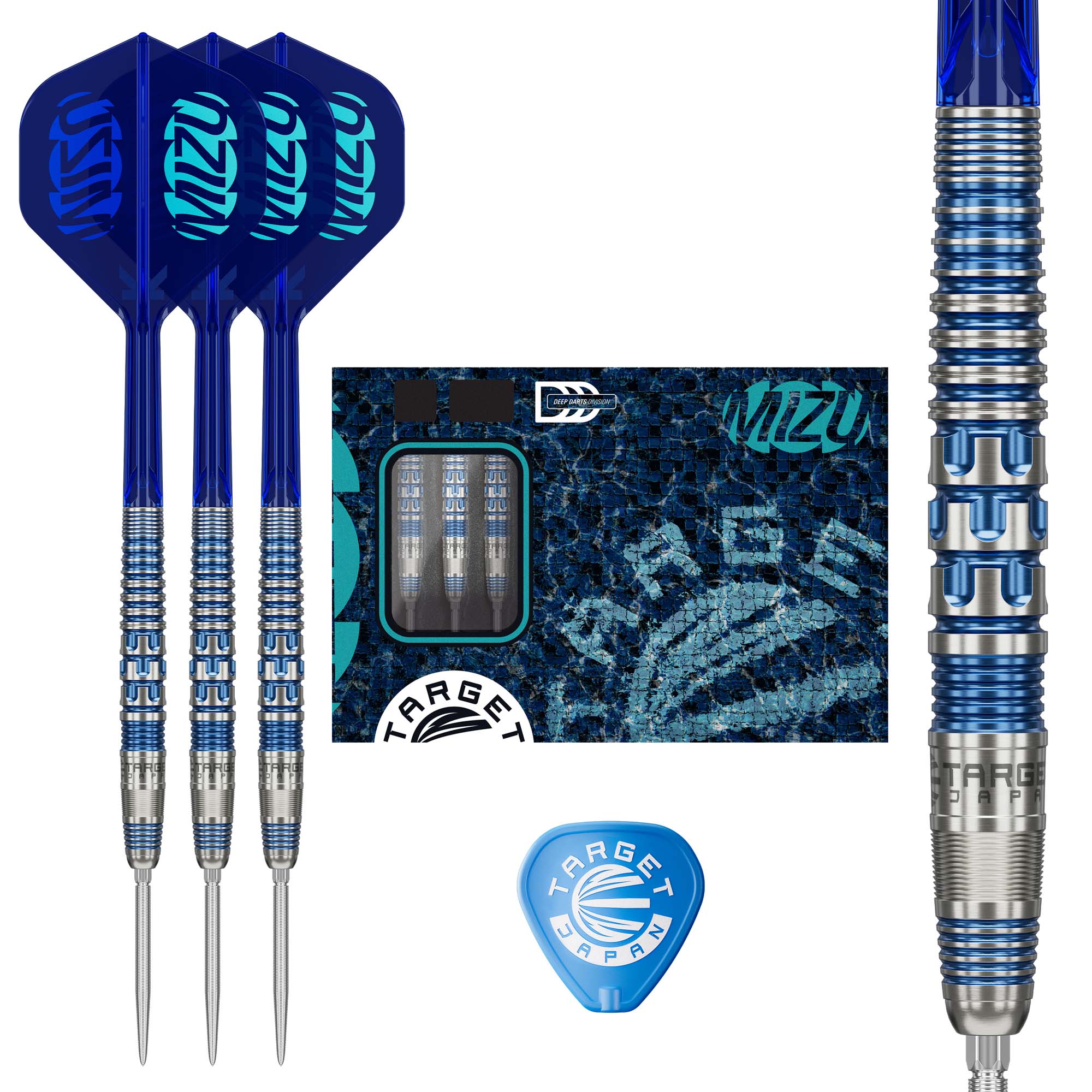 Target Japan Mizu Series 01 - 90% Tungsten Darts - Swiss Point - 23g 24g