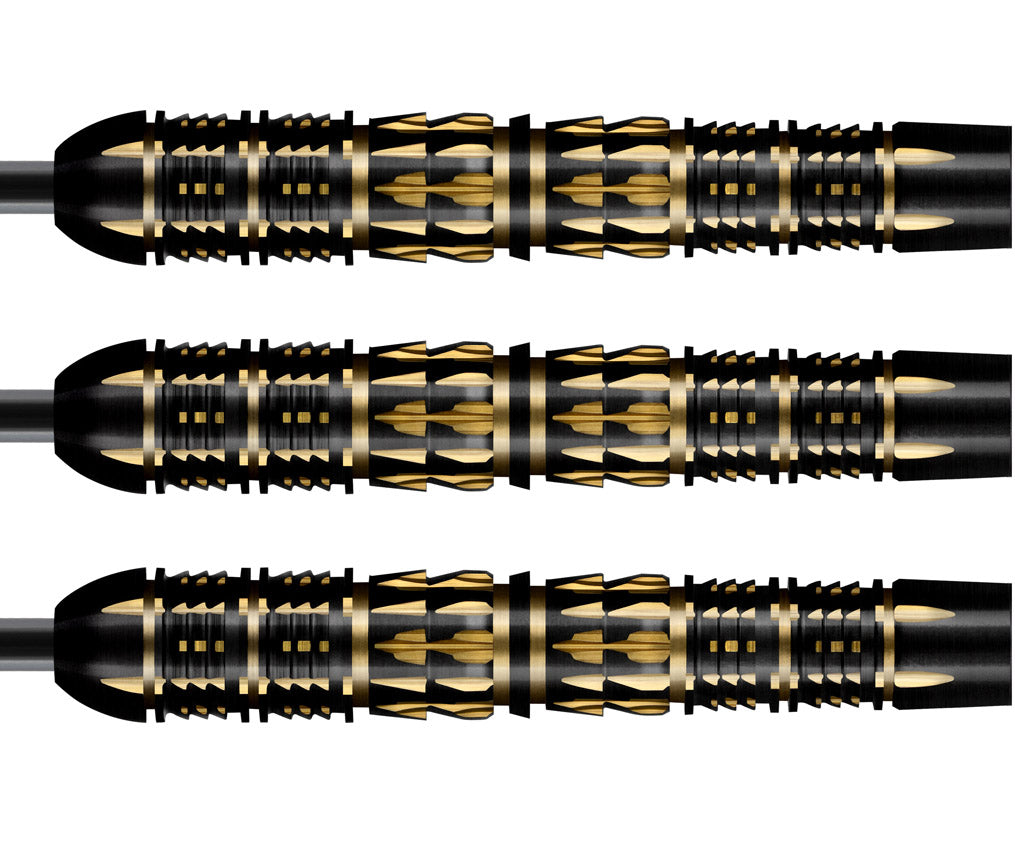 Shot AI Mecha Steel Tip Dart Set - 90% Tungsten Barrels - 22g 23g 24g 25g