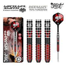 Shot - Michael Smith - Bully Boy - Defiant - Steel Tip Dart Set - 90% Tungsten - 22g - 25g