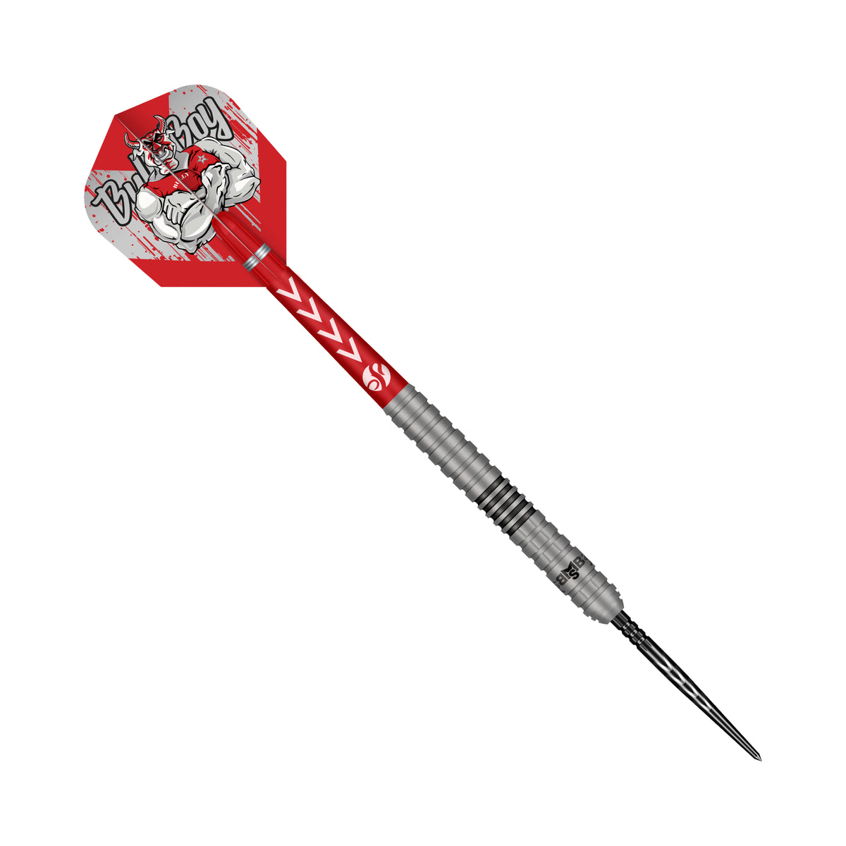 Shot Michael Bully Boy Smith - Series 2 - Steel Tip Dart Set - 90% Tungsten - Turbo Point - 22g - 25g