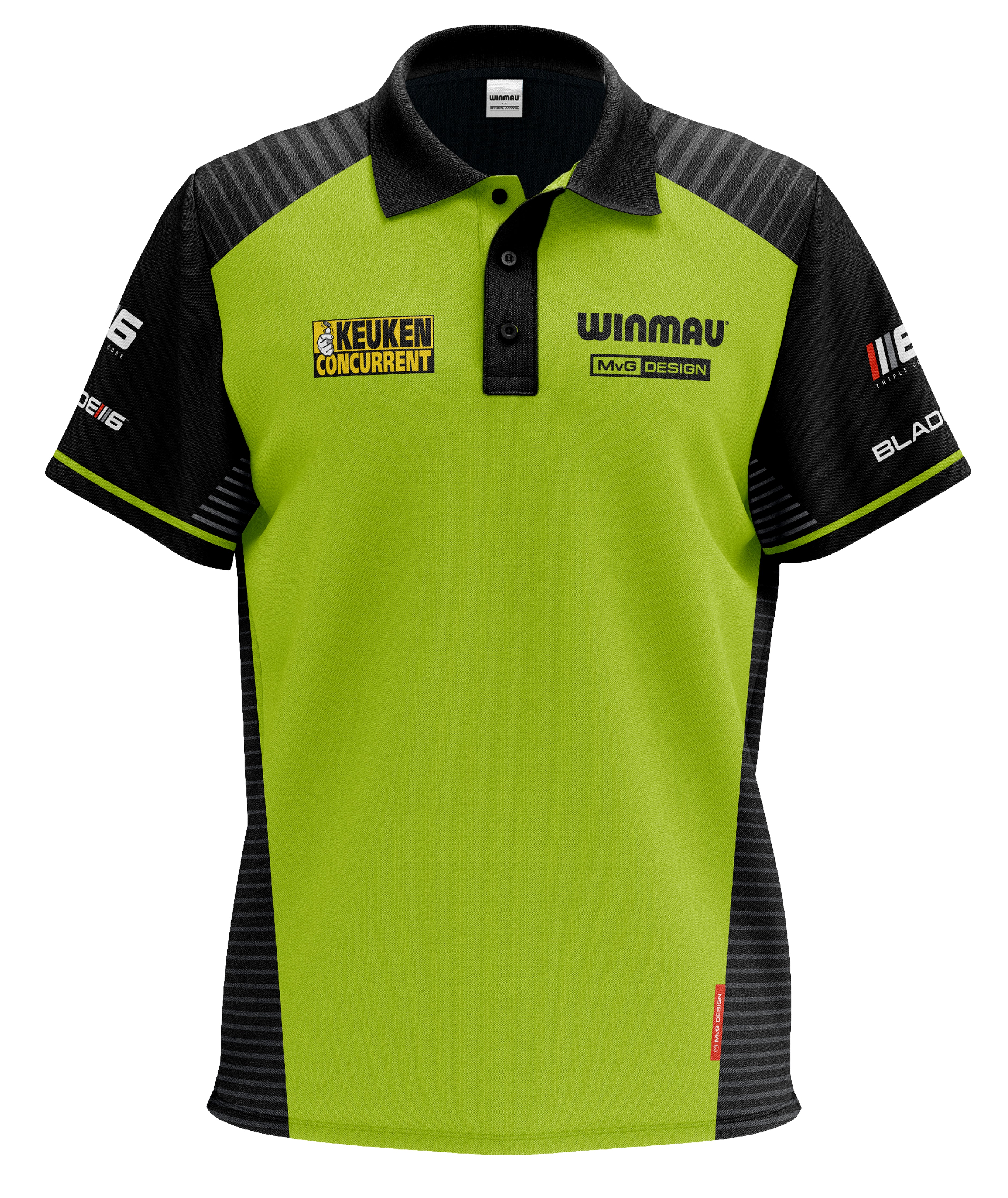 Winmau Michael Van Gerwen - MvG - Pro-Line - Tour Dart Shirt - 2024 - Small - 3XL
