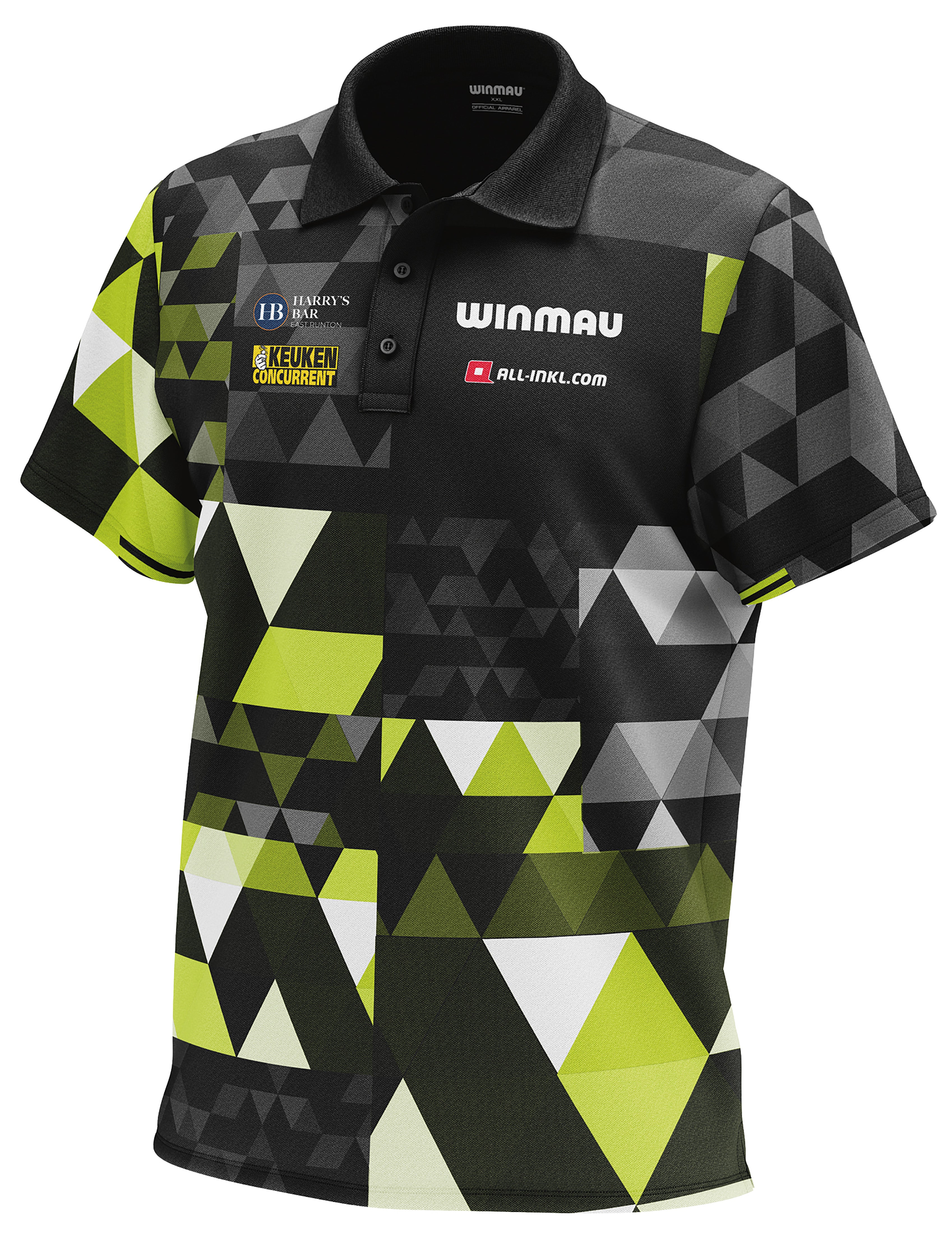 Winmau Michael Van Gerwen - MVG - fan Edition Polo Dart Shirt - Small-3XL