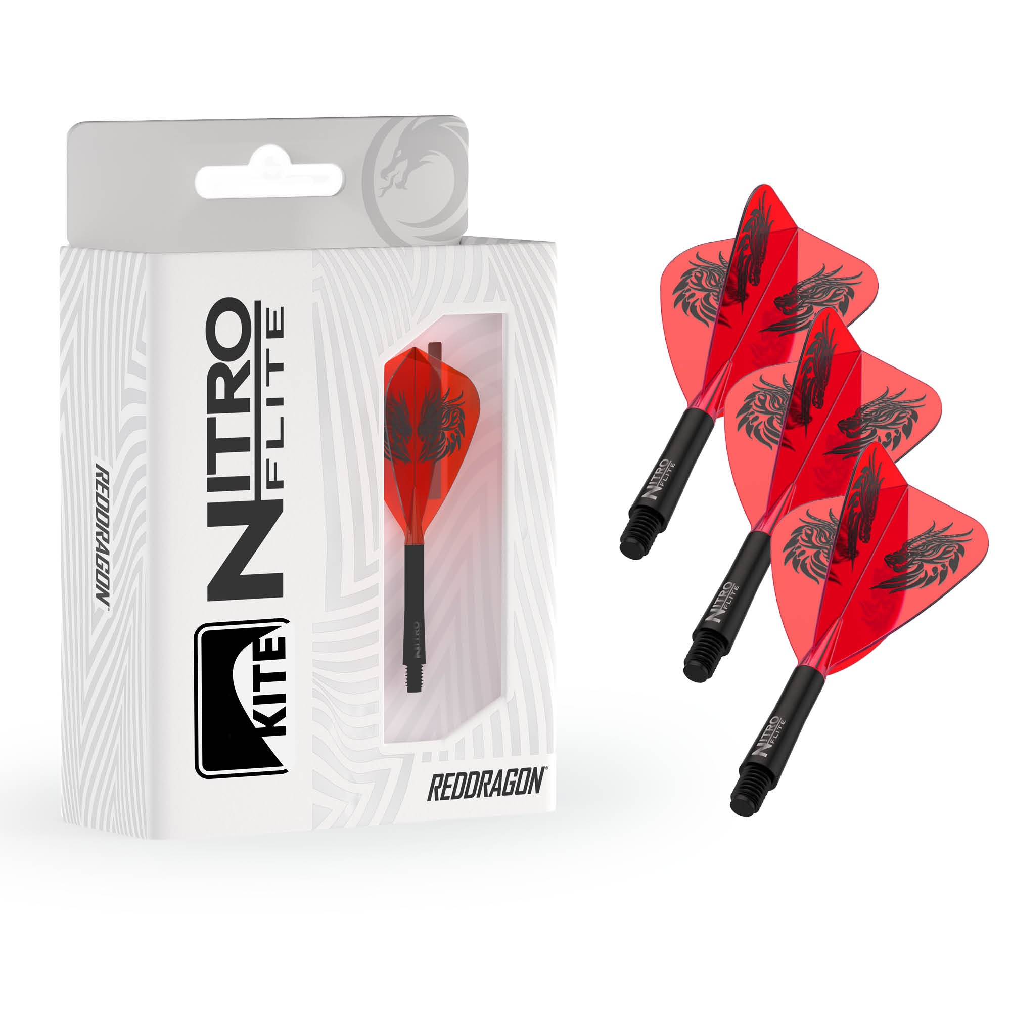 Red Dragon Nitro Flite Kite Shape - Jonny Clayton