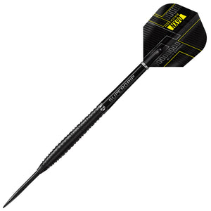 Harrows NX90 Black Edition Steel Tip Darts - 90% Tungsten - 21g to 26g