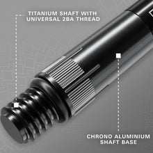 Target Chrono Titanium Dart Shafts 2024 - Short Intermediate Medium
