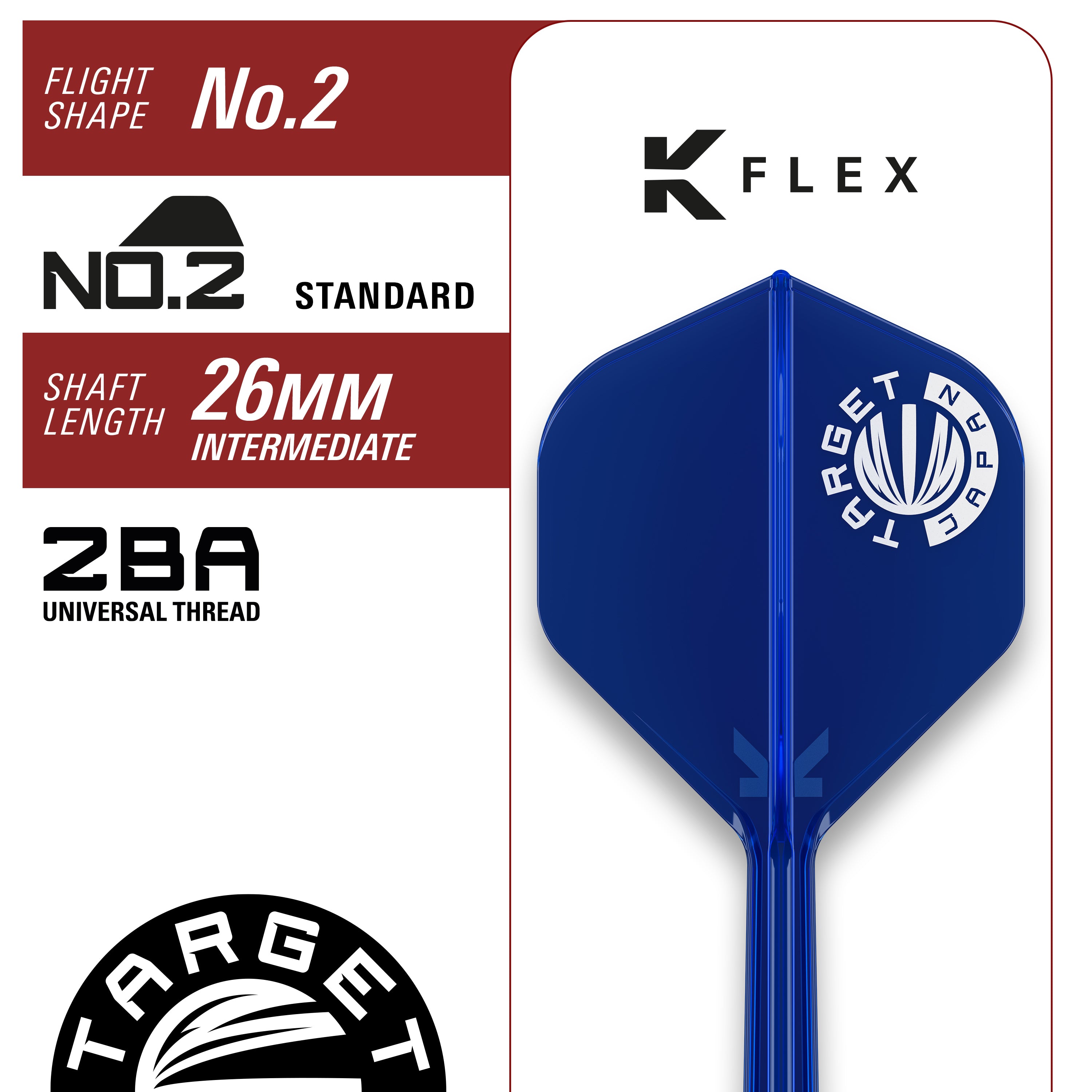 Target Japan Zenith Gen 2 - 90% Tungsten Darts - Swiss Point - 23g 25g