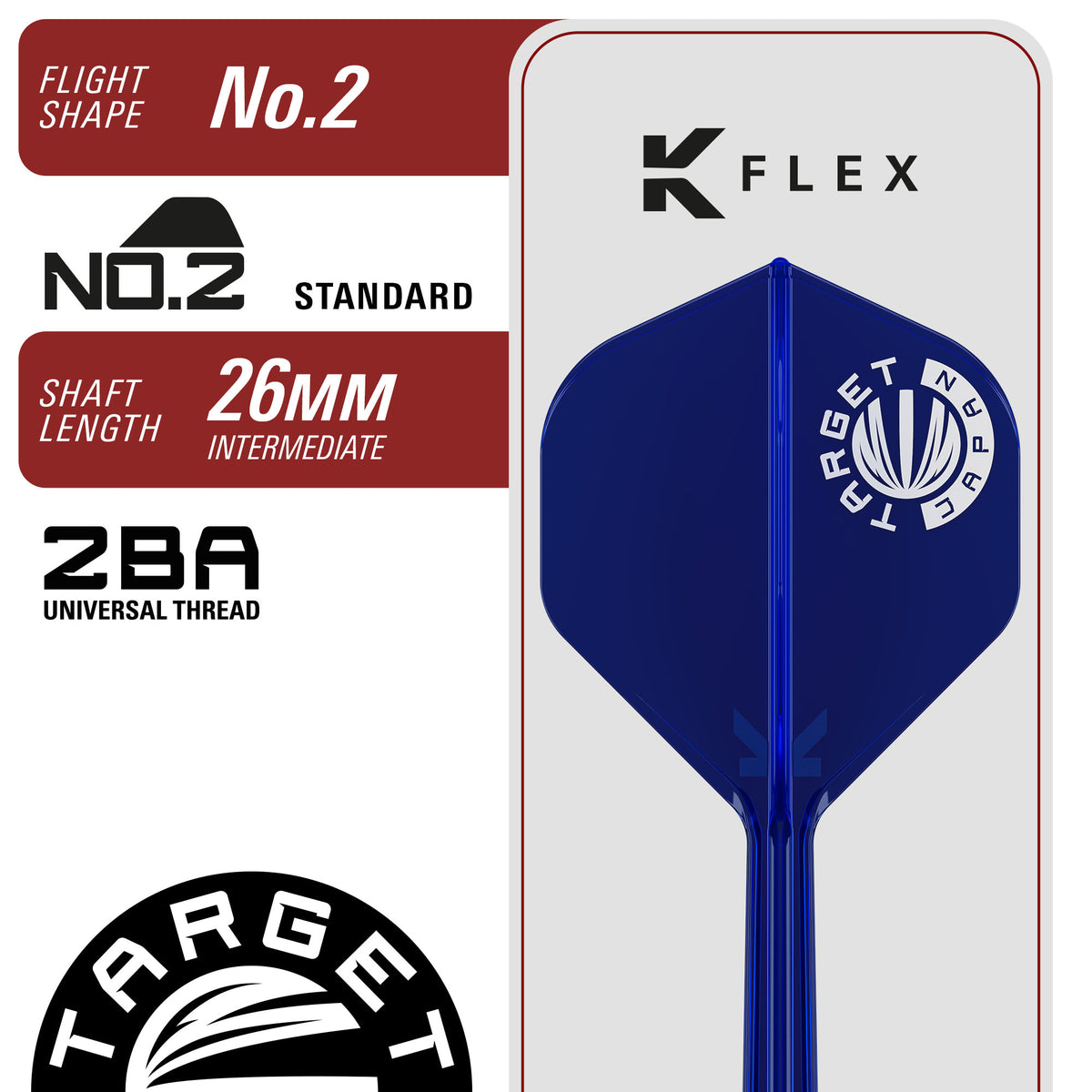 Target Japan - Sereno - GEN 3 - 90% Tungsten Darts - SP - 22g 24g