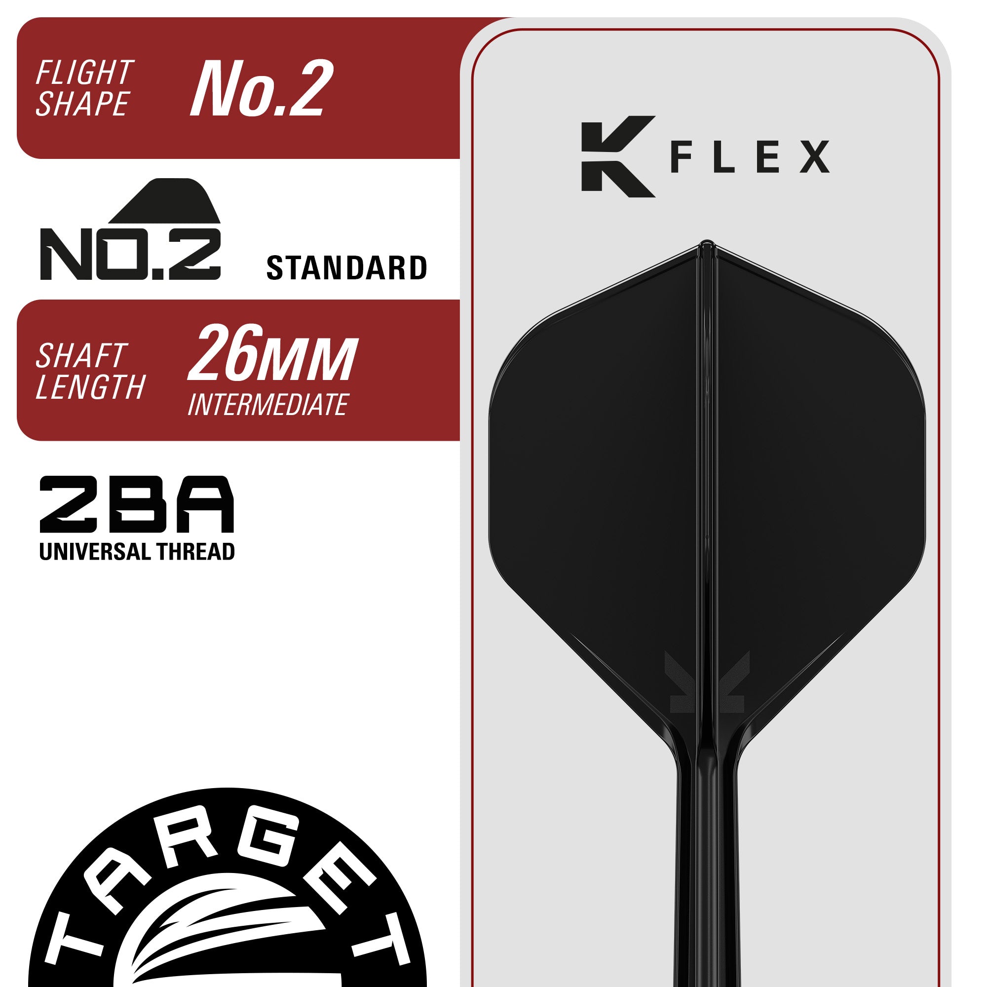 Target Japan - Black Marque Spinel - 90% Tungsten Swiss Points Darts - 23g 24g