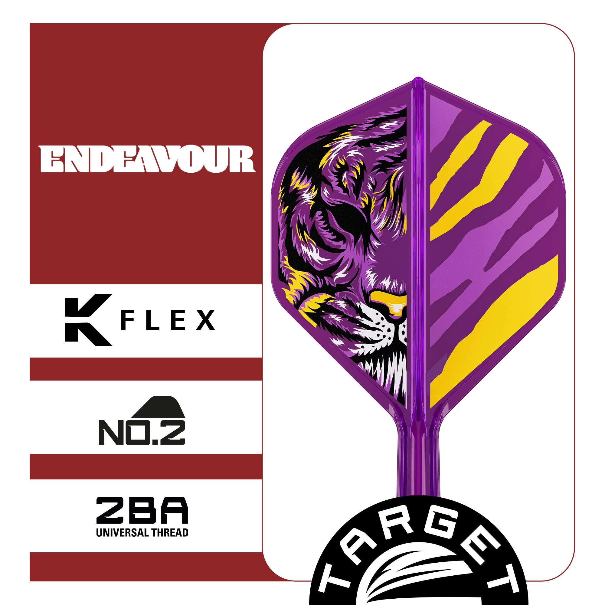 Target Japan - K-Flex Endeavour - No2 Shape - Flight & Shaft System