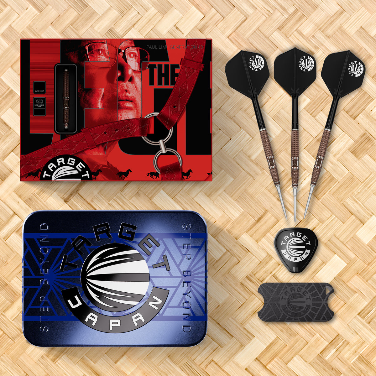 Target Japan - Paul Lim - The Legend - GEN 10 - 90% Tungsten Darts - SP - 23g 25g