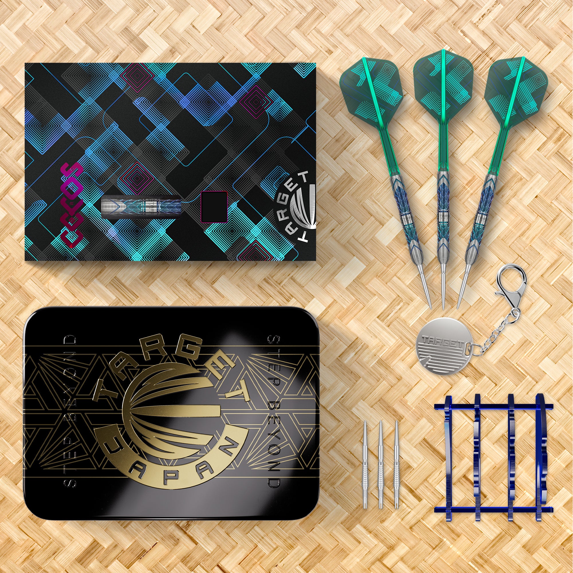 Target Japan Kaze Series - Ceros 03 - 90% Tungsten Darts - Swiss Point - 22g 24g 26g