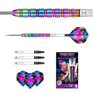 Red Dragon - Peter Wright - Snakebite 1 - 90% Tungsten Darts - 23g