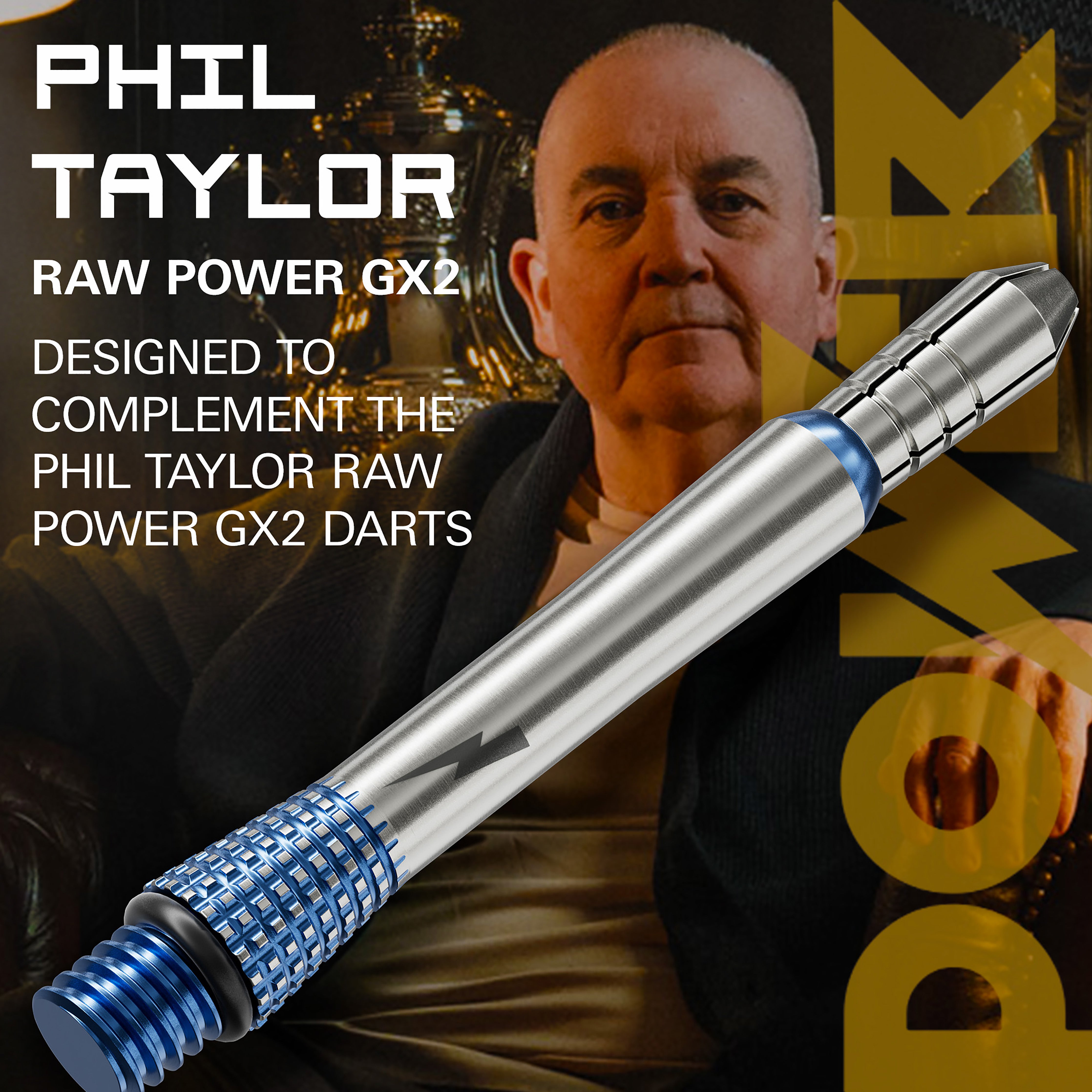 Target Phil Taylor - The Power - Gx2 Titanium Darts Shafts