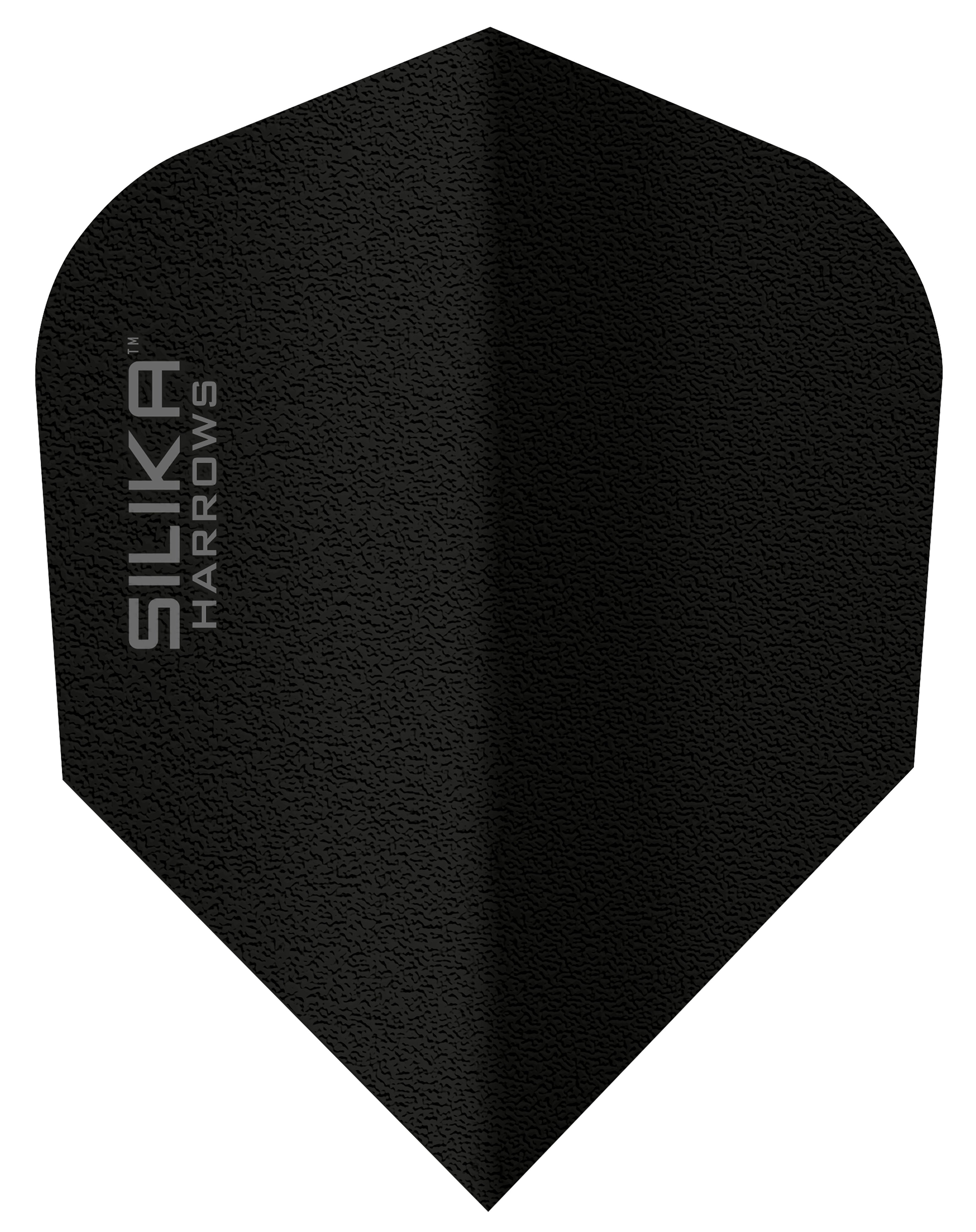 Harrows Silika - Solid Tough Crystalline Coating - No6 - Dart Flights - Black