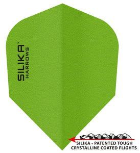 Harrows Silika - Solid Tough Crystalline Coating - No6 - Dart Flights - Green
