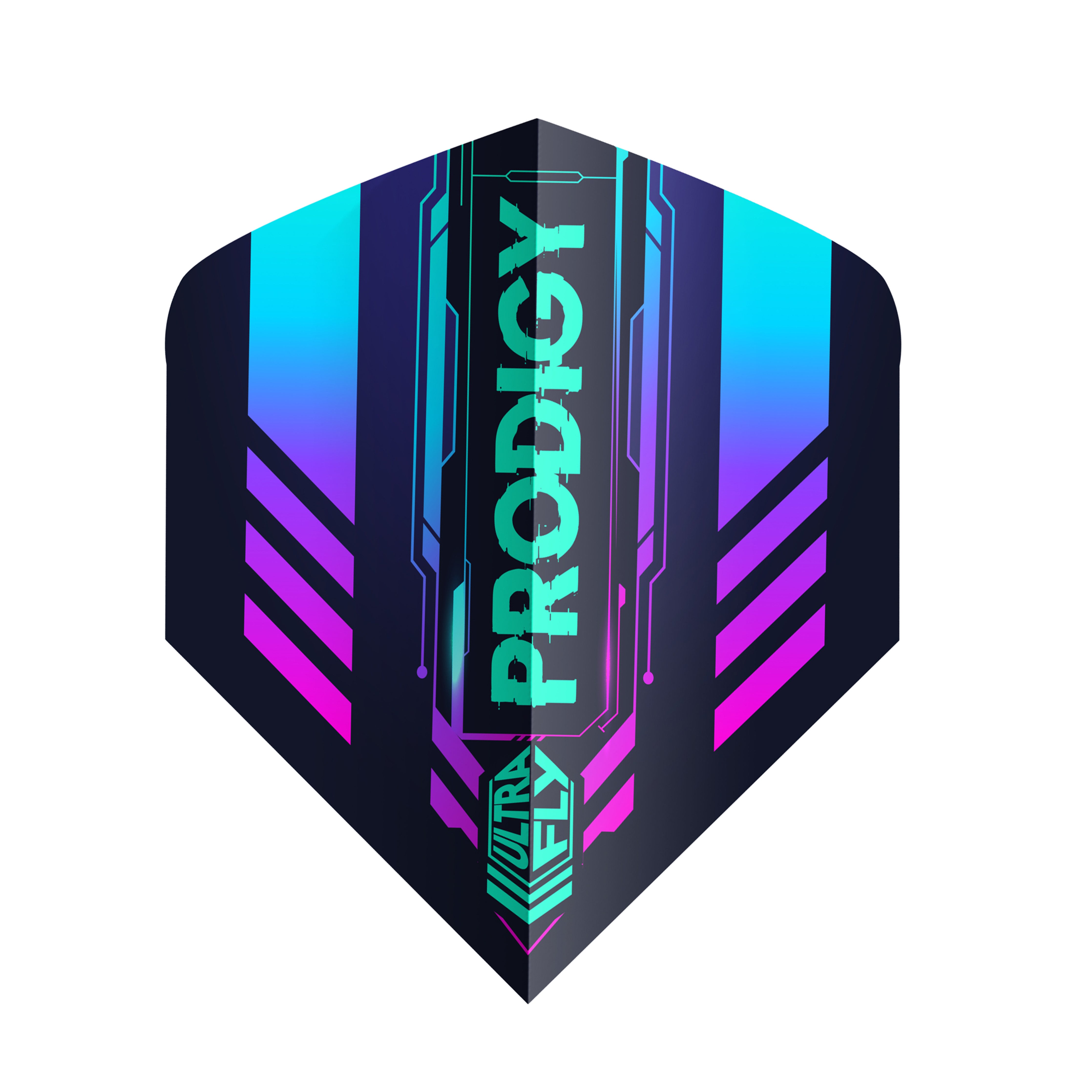 Unicorn Ultrafly. 100 Prodigy Dart Flights - Big Wing and Plus Shape