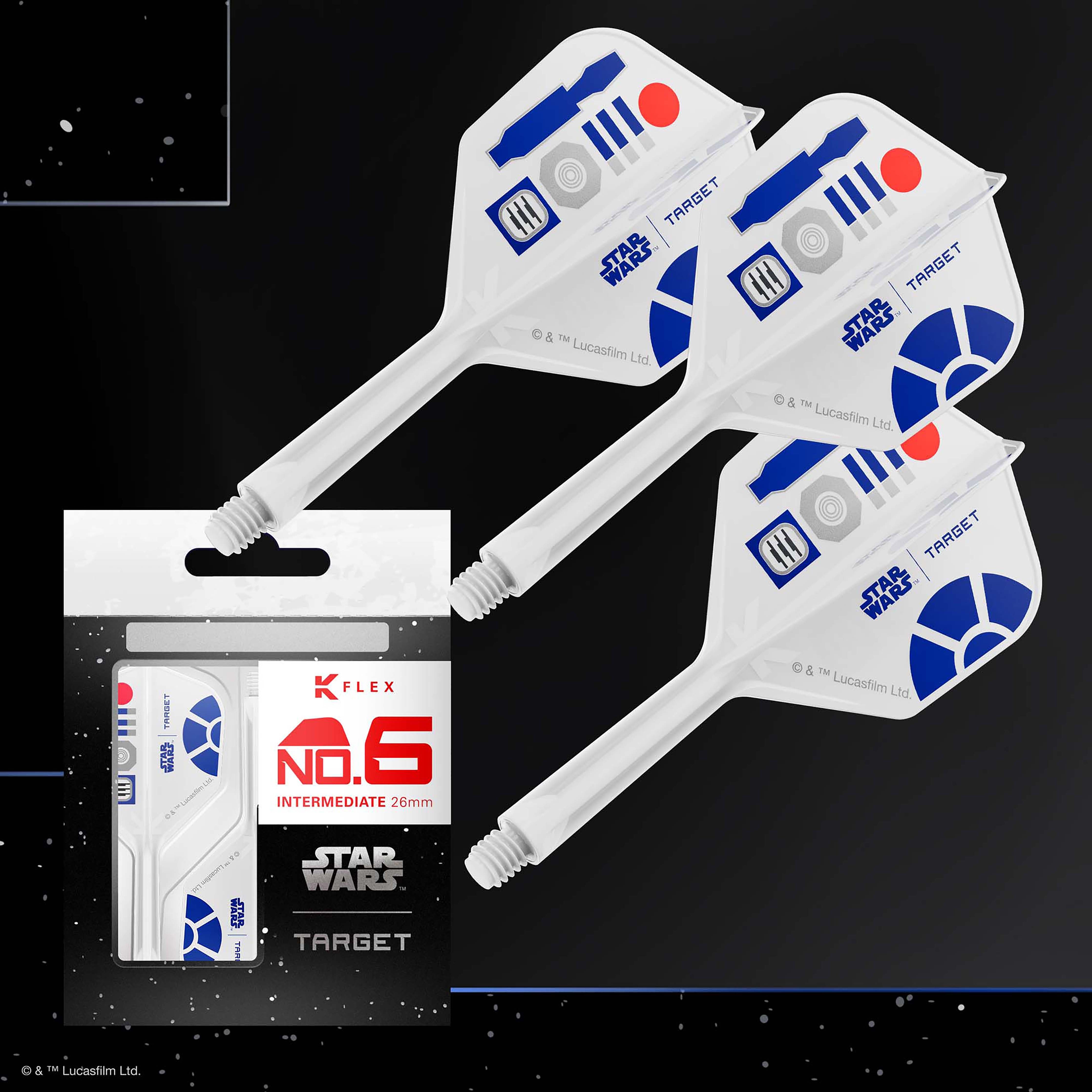 Target Star Wars R2D2 - K-FLEX - Flight & Stem System - Standard - No6