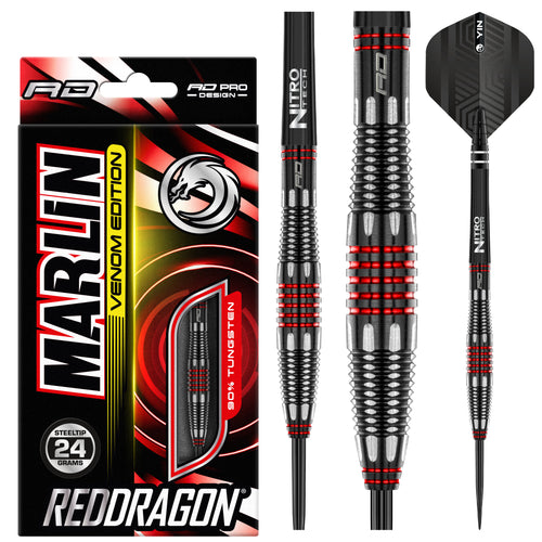 Red Dragon Marlin Venom - 90% Tungsten Darts - 24g 26g