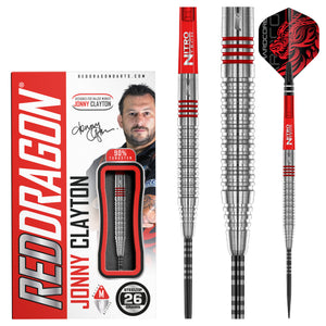 Red Dragon Jonny Clayton - The Ferret - Original 2.0 - 90% Tungsten Darts - 22g 24g 26g