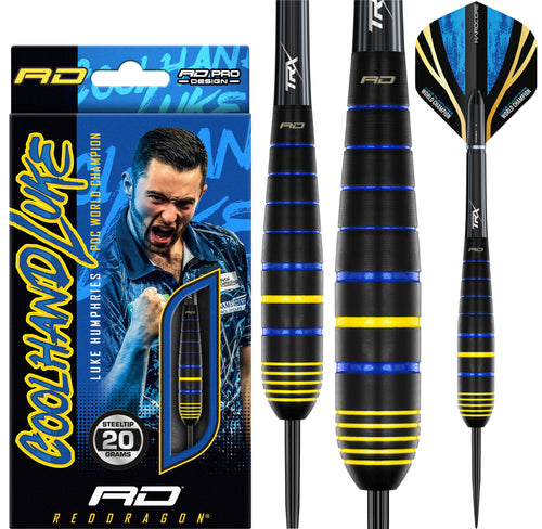 Red Dragon Luke Humphries World Champion Brass Darts - 20g 22g