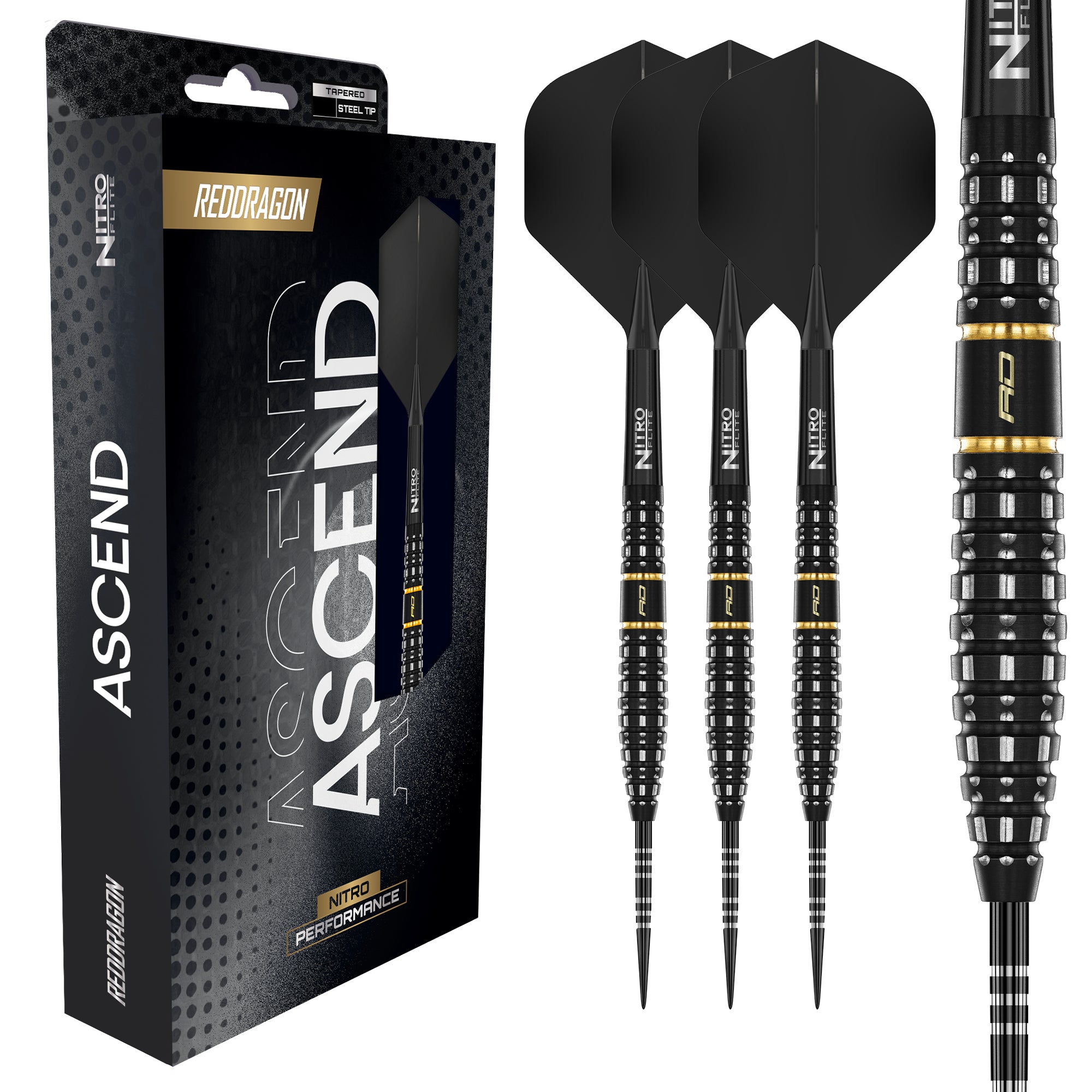 Red Dragon Ascend - Torpedo - 90% Tungsten Darts - 23g 25g