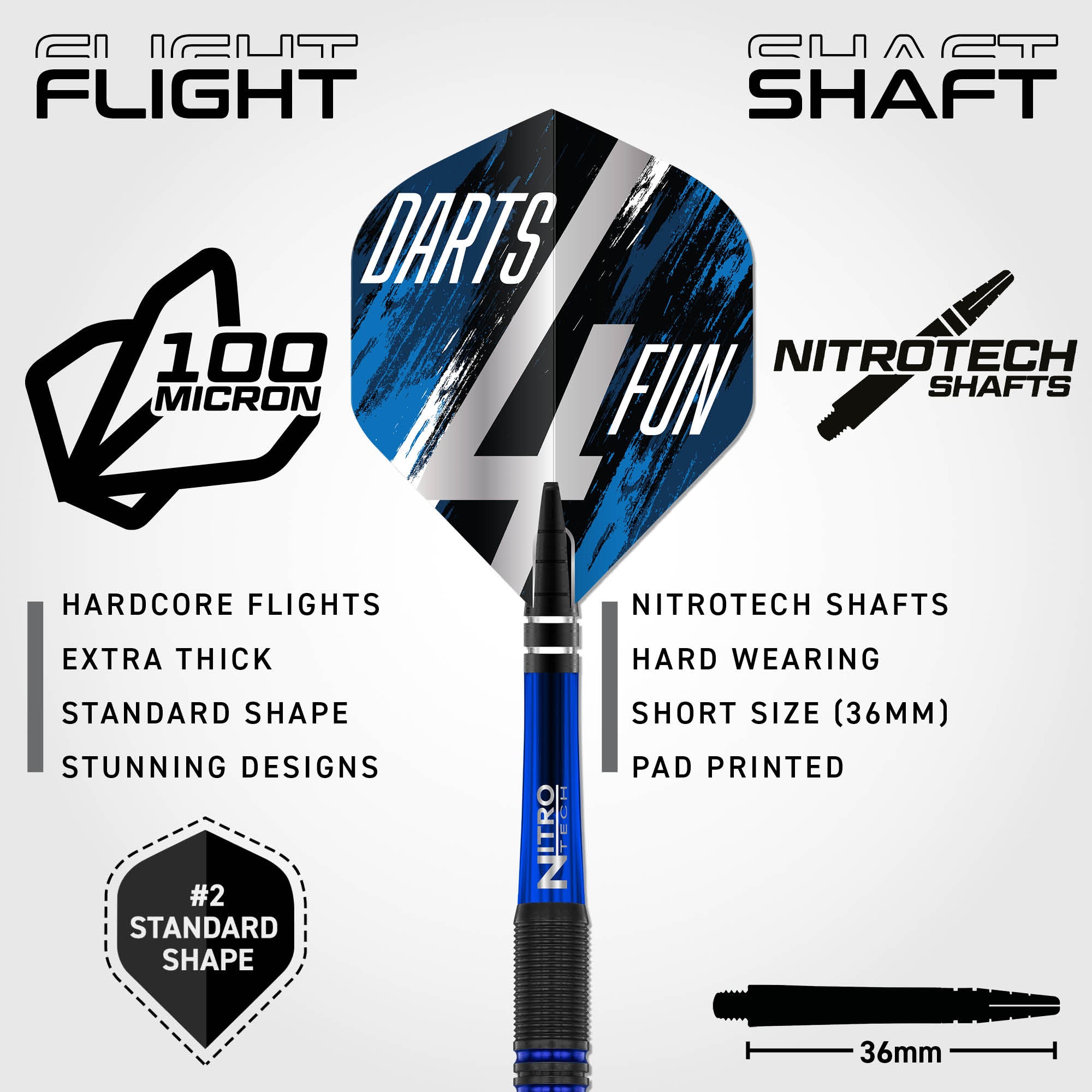 Red Dragon David Williams V1 - 90% Tungsten Darts - 23g