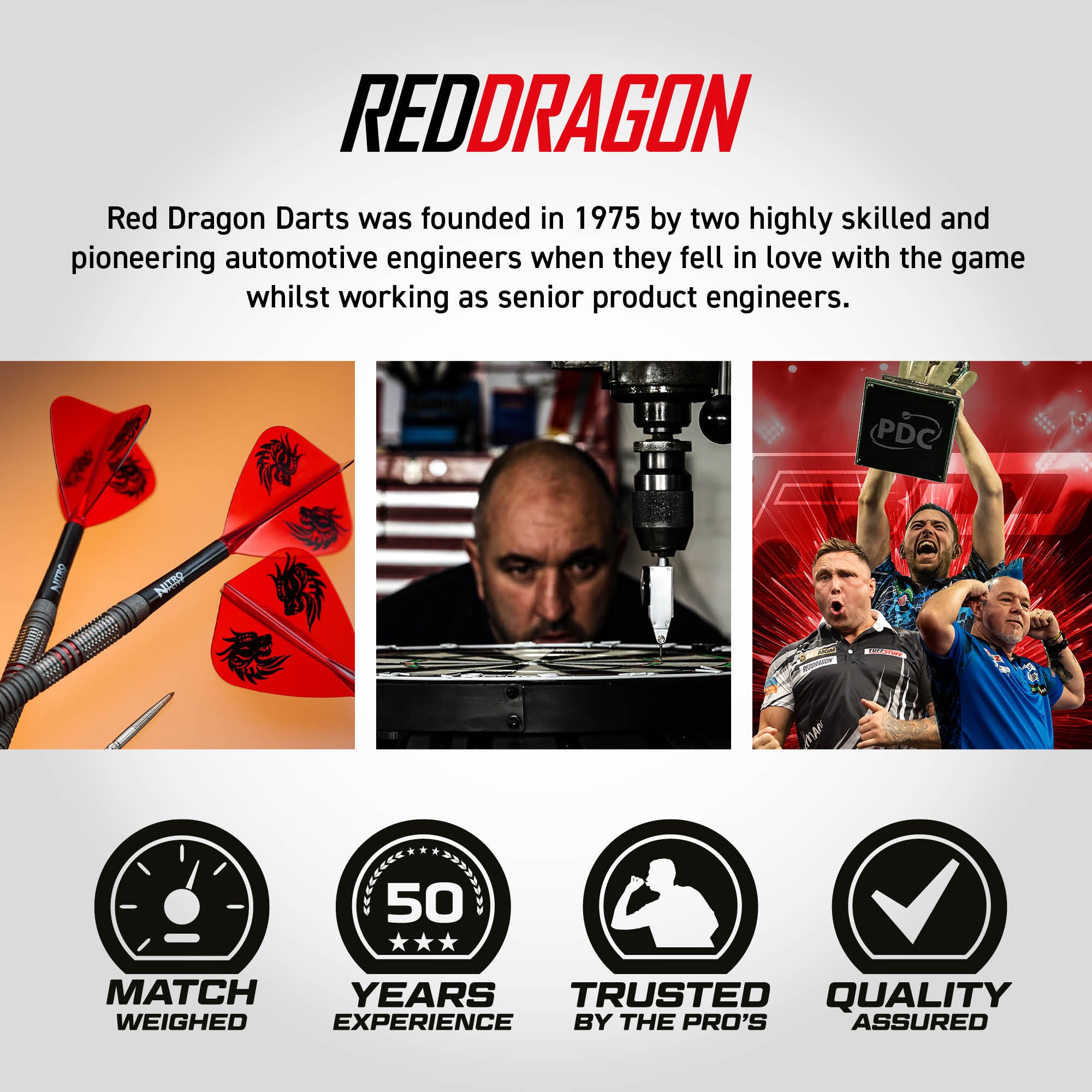 Red Dragon Jonny Clayton - Hiraeth - Switch Points Darts - 90% Tungsten - 22g 23g