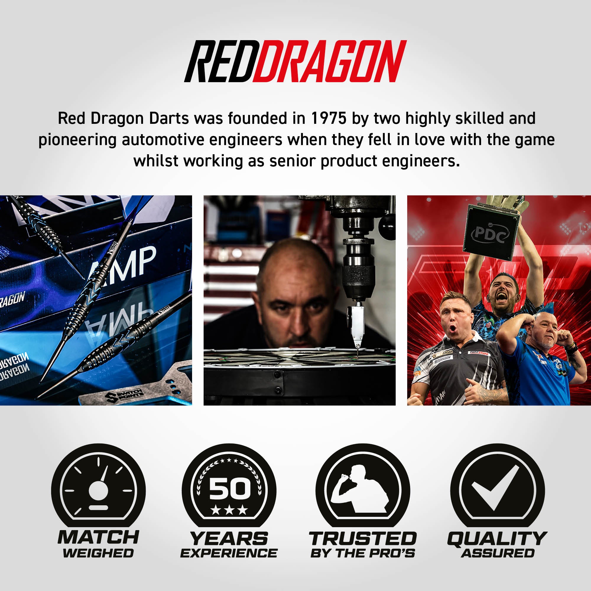 Red Dragon Amp Darts - Torpedo - Switch Points - 90% Tungsten Darts - 24g 26g