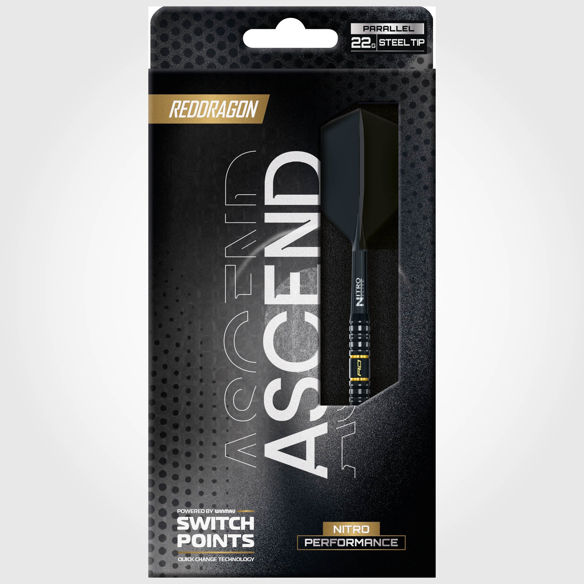 Red Dragon Ascend Darts - Parallel - Switch Points - 90% Tungsten Darts - 22g 23g 24g