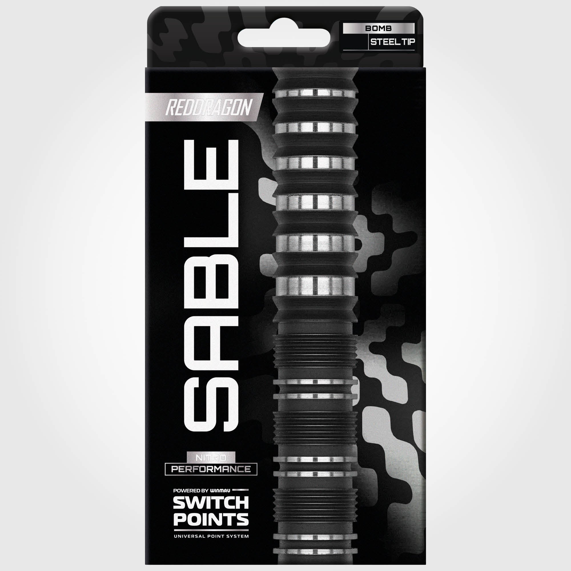 Red Dragon Sable 03 Bomb - Switch Points Darts - 90% Tungsten - 22g 24g 26g