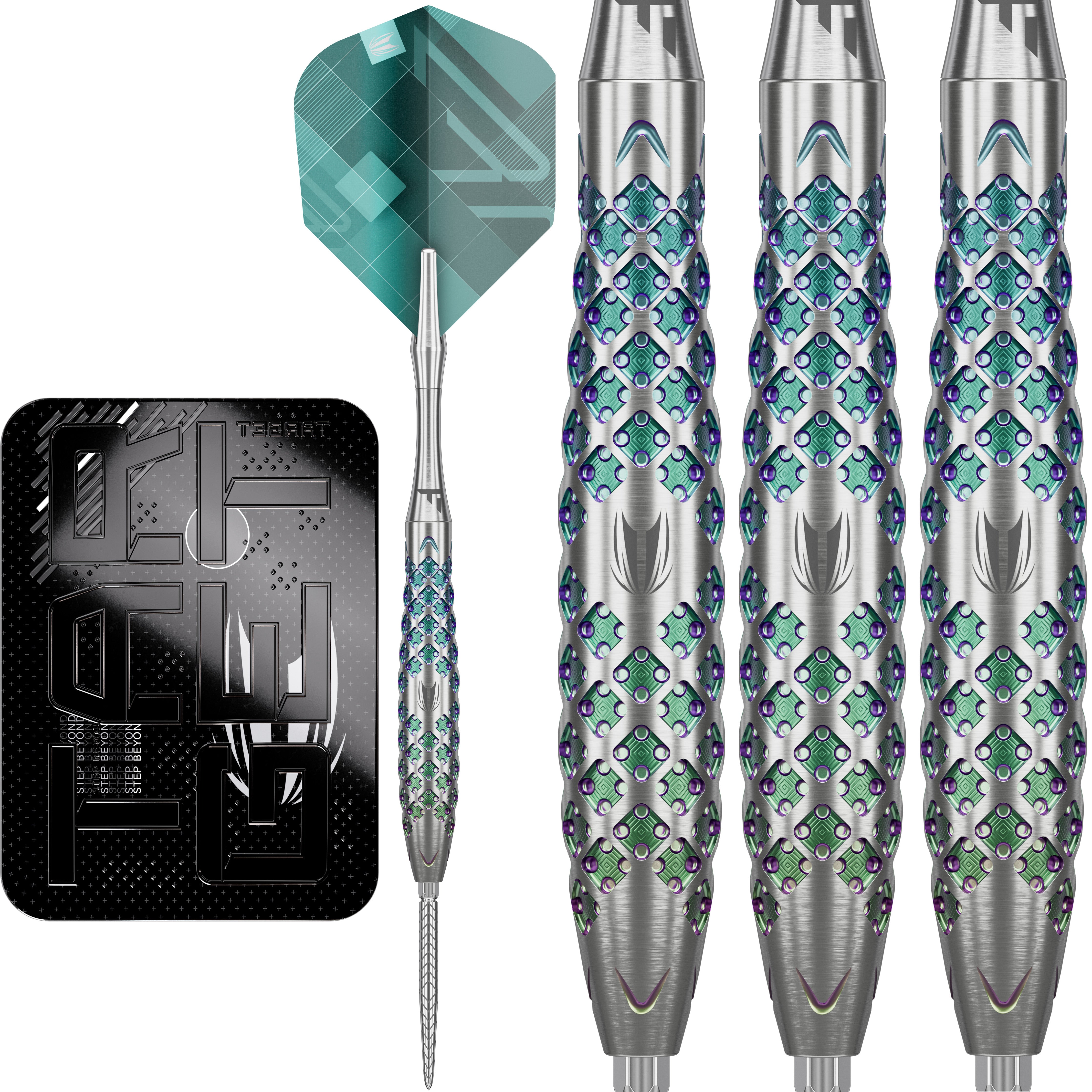 Target ROVE 02 Steel Tip Darts Set 2024 - 90% Tungsten - 23g 25g