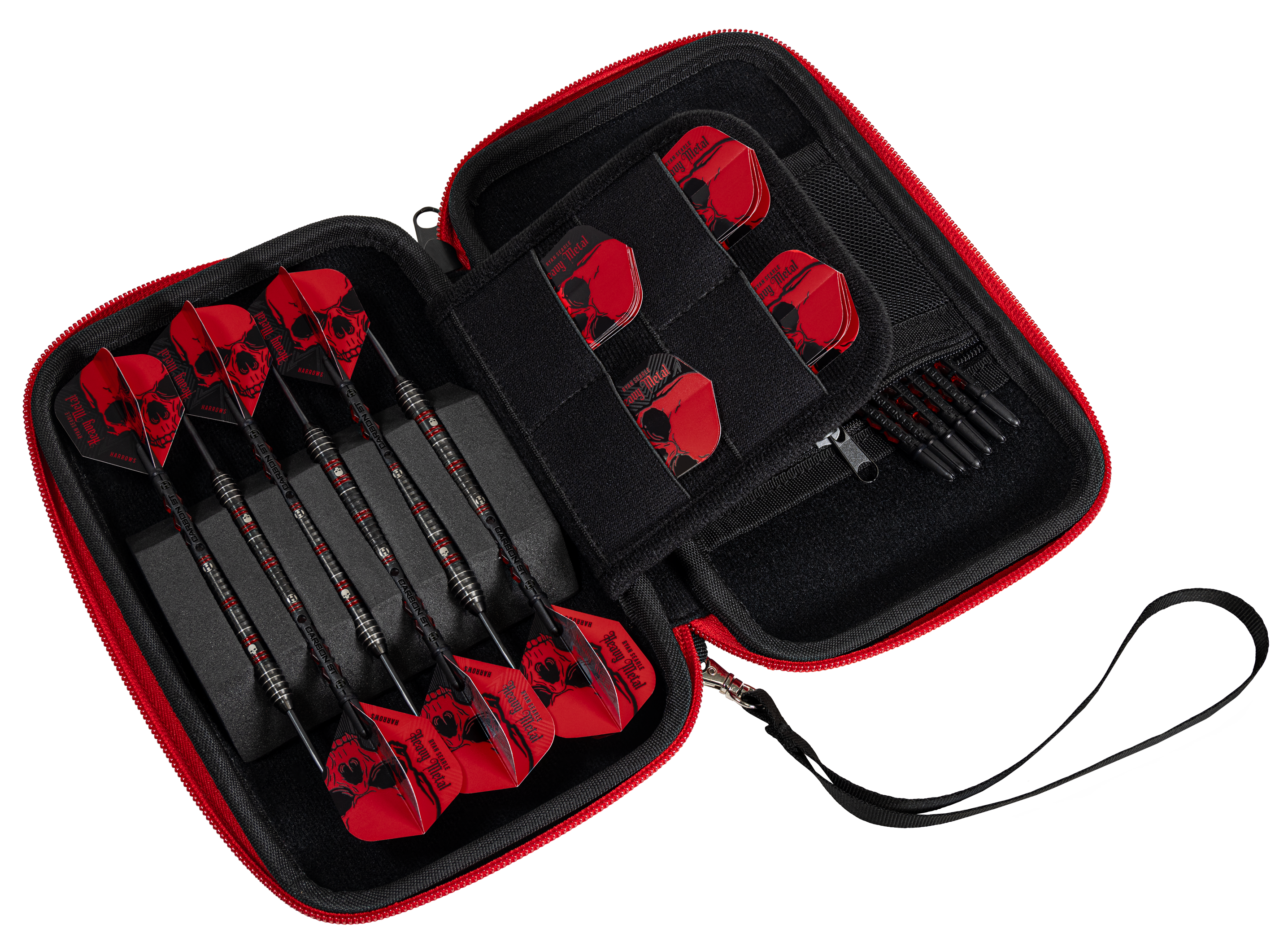 Harrows - Pro 6 Dart case - Ryan Searle - 'Heavy Metal'