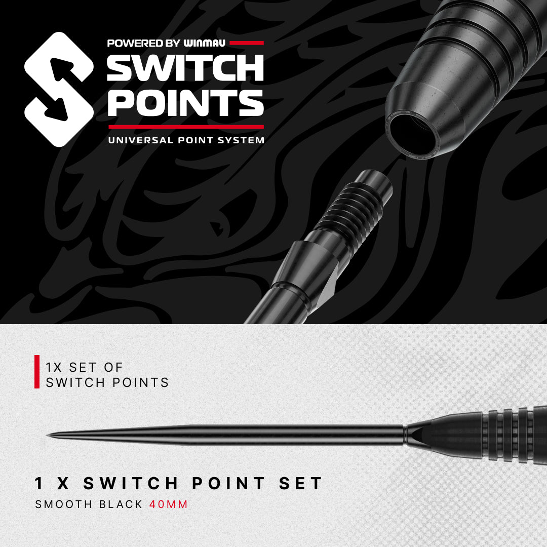 Red Dragon Jonny Clayton RD-ADV 90% Tungsten Switch Point Darts - 21g 22g 23g