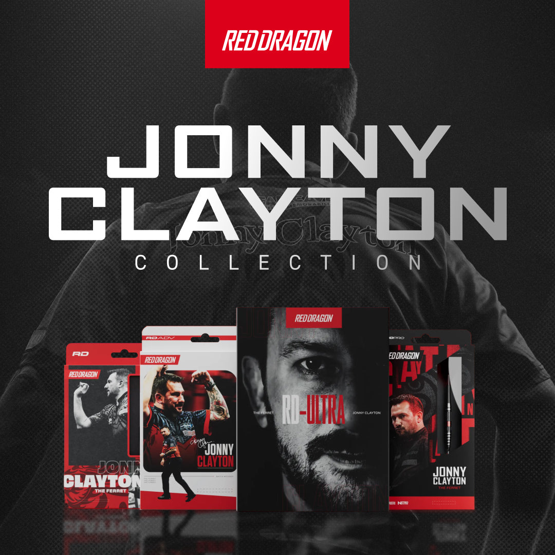 Red Dragon Jonny Clayton RD-PRO 90% Tungsten Switch Point Darts - 22g 23g 24g