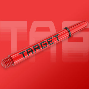 Target - Pro Grip Tag - Dart Shafts - Black & Red - 3 Sets included