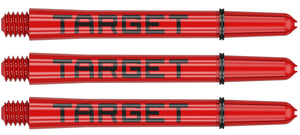 Target - Pro Grip Tag - Dart Shafts - Black & Red - 3 Sets included