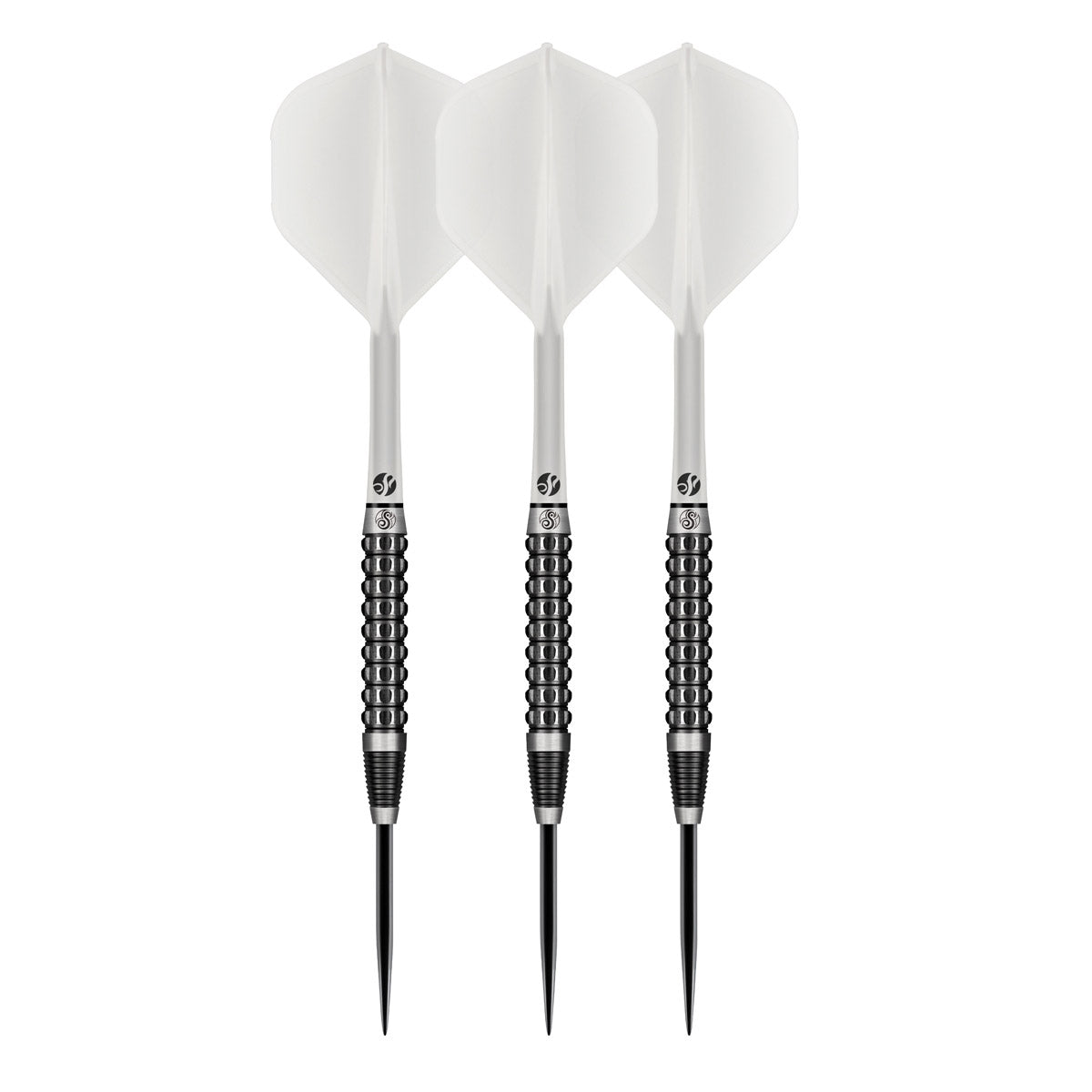 SHOT DARTS - FLIGHT DECK - ONE PIECE DART FLIGHT AND SHAFT SYSTEM - CLEAR